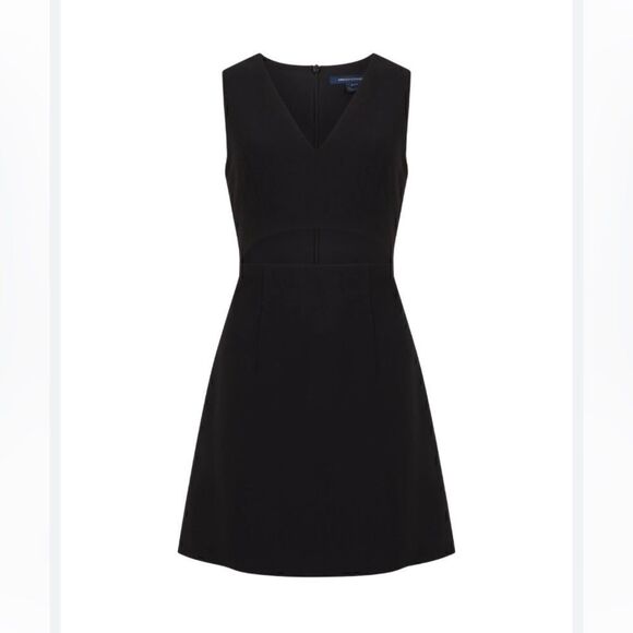 NEW French Connection Whisper Cut-Out Mini Dress- Size 10 - Picture 10 of 10